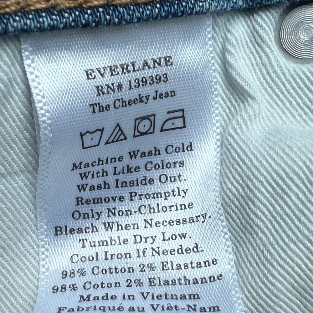 Everlane The Cheeky Cropped Jeans Size 28 - Picture 8 of 13